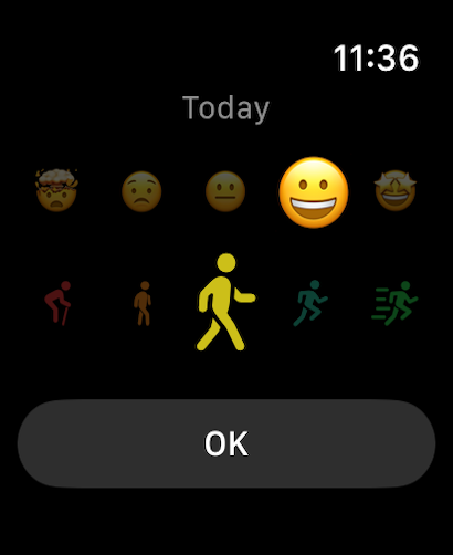 Today screen
